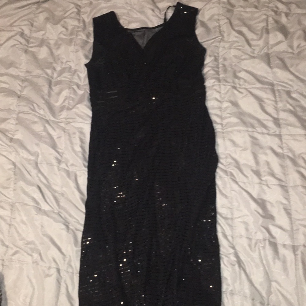 Long black Dress Size 12